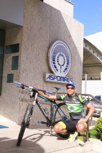 Aspomires patrocina ciclista militar em competição internacional